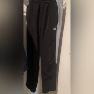 New Balance Black and Gray Track Pants
